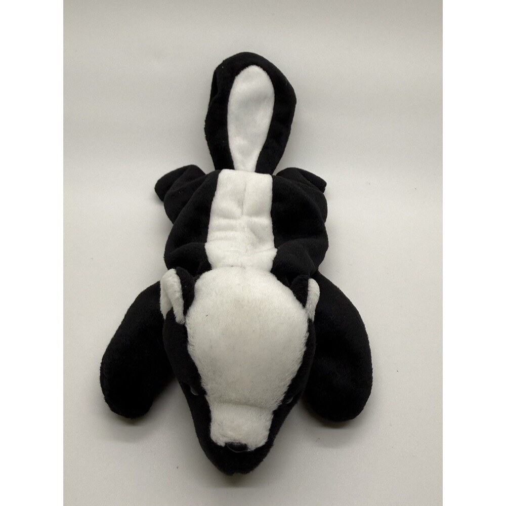 Ty Beanie Baby Stinky Skunk 4017 Plush Retired 1995 DOB No‎ Tags Vintage